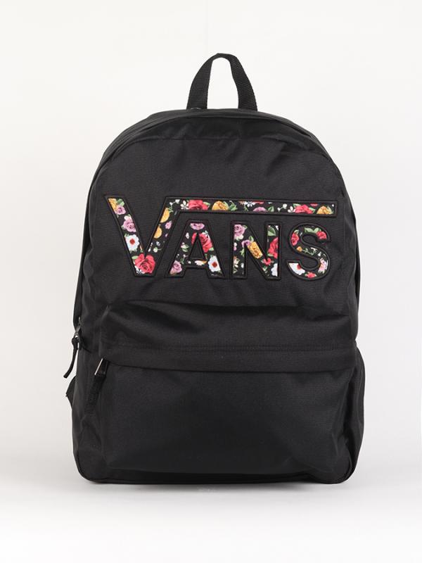 Batoh Vans WM Realm Flying V Ba Black/Mixed Černá