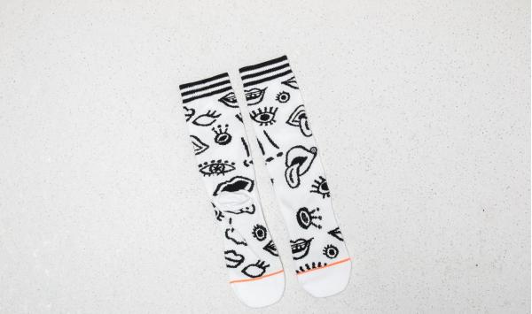 Stance Eye Opener Crew White