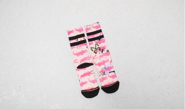 Stance Alligator Pie Pink