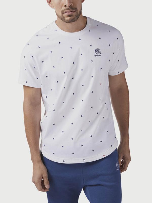 Tričko Reebok Graphic Pack Q1 Tee Bílá