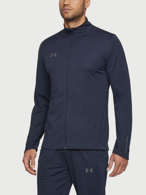 Mikina Under Armour Challenger II Knit Warm-Up Modrá