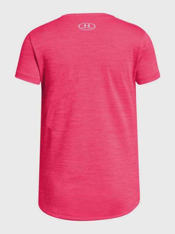 Tričko Under Armour Hybrid 2.0 Big Logo Tee Růžová