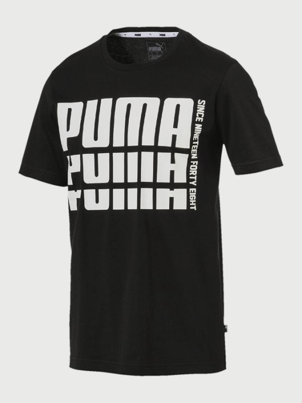 Tričko Puma Rebel Bold Basic Tee Černá