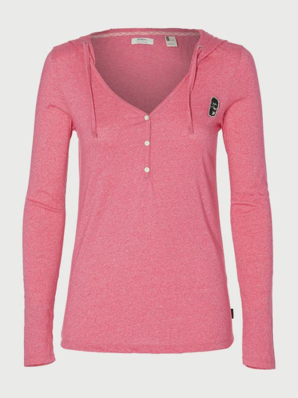 Tričko O´Neill LW Marly Longsleeve Top Růžová