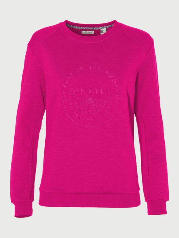 Mikina O´Neill LW Easy Crew Sweatshirt Růžová