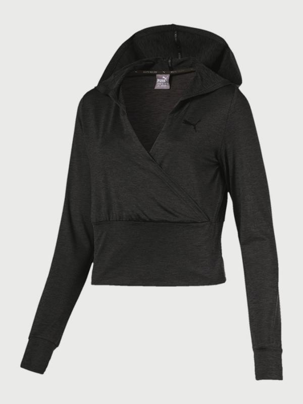 Mikina Puma SOFT SPORT Light Cover Up Černá