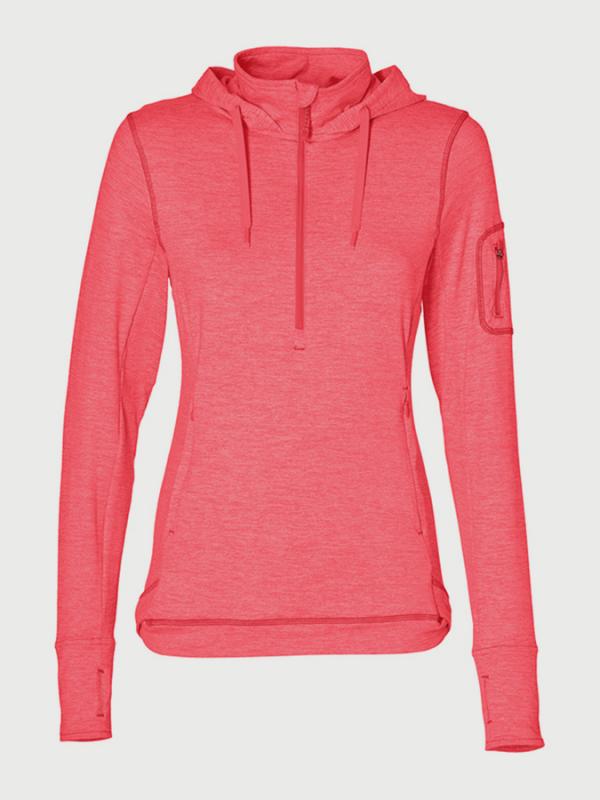 Mikina O´Neill PW Tech Half Zip Fleece Růžová