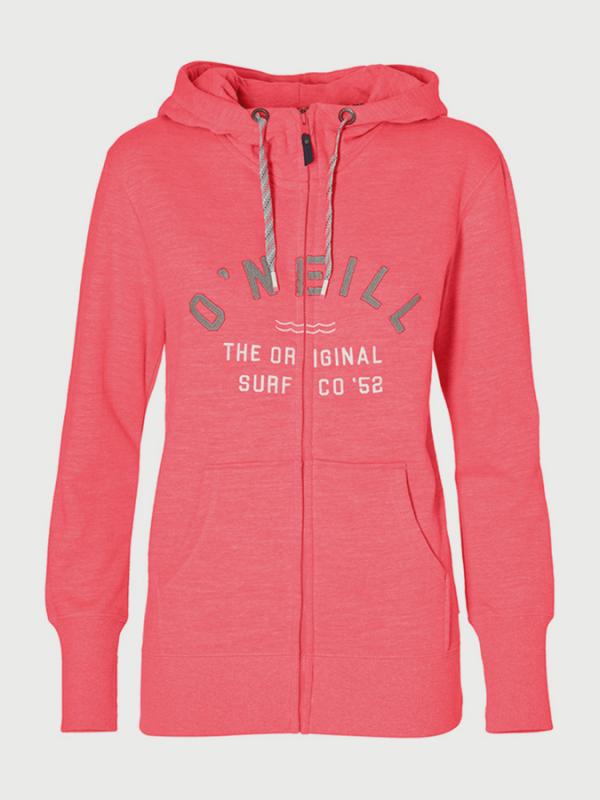 Mikina O´Neill LW Easy Fantastic Fz Hoodie Růžová