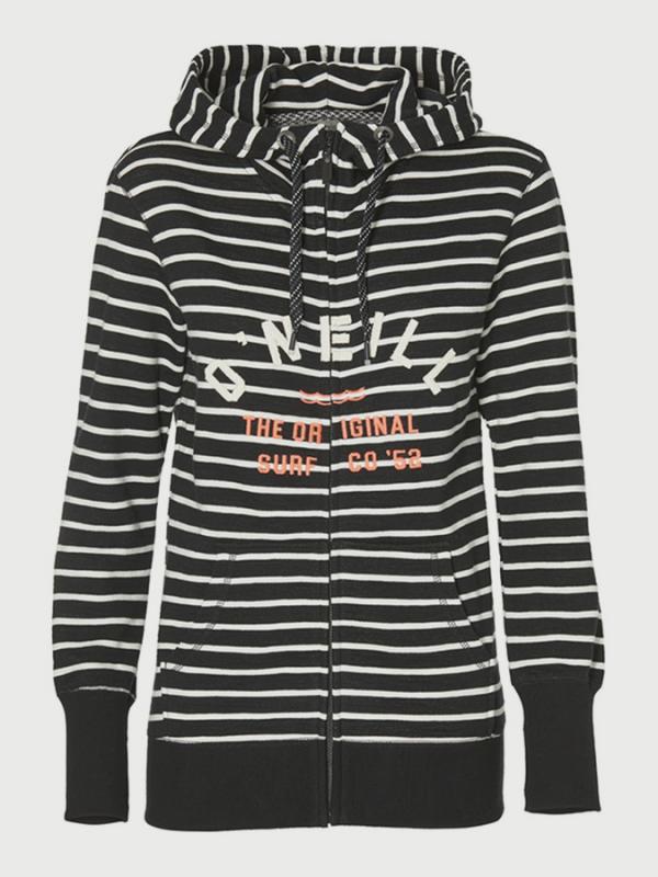Mikina O´Neill LW Easy Fantastic Fz Hoodie Černá