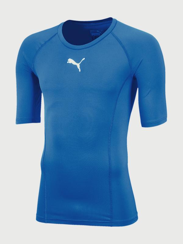 Tričko Puma LIGA Baselayer Tee SS Modrá