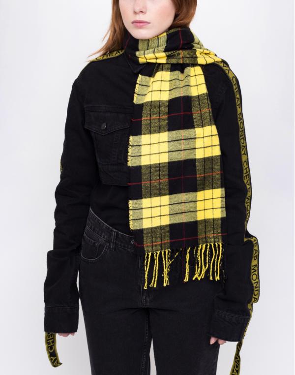 Cheap Monday City Check Yellow