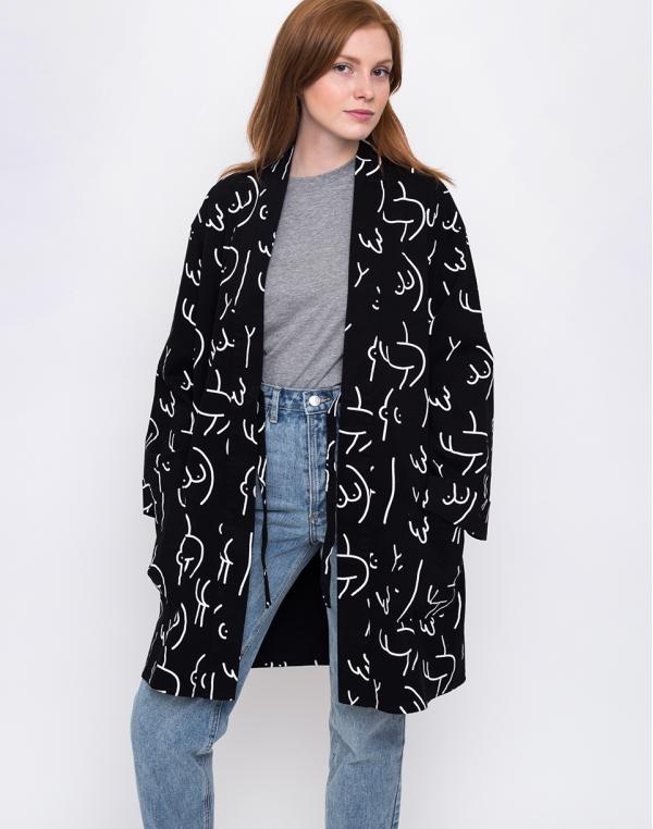 Lazy Oaf Naked Kimono Black M