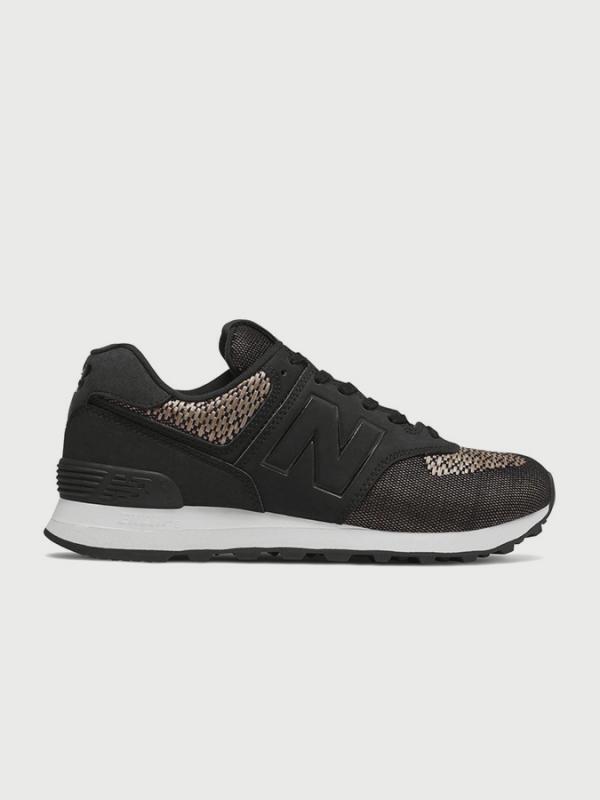 Boty New Balance WL574FAA Černá
