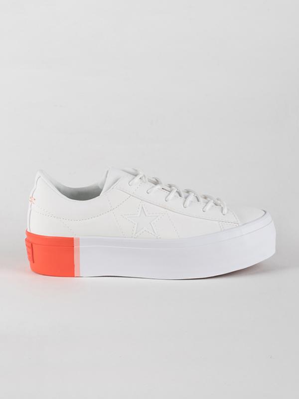 Boty Converse One Star Platform OX Bílá