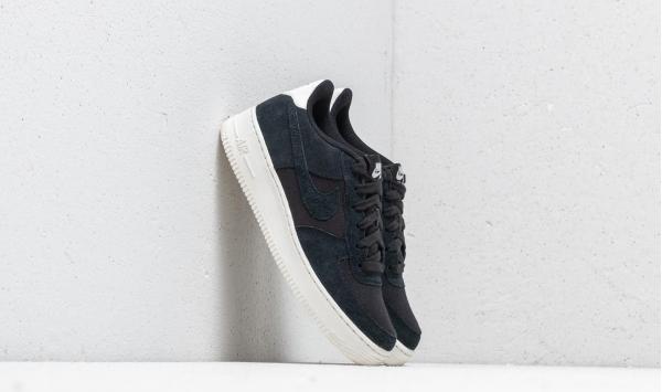 Nike Air Force 1 Suede (GS) Black/ Black-Sail
