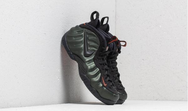 Nike Air Foamposite Pro Sequoia/ Black-Team Orange