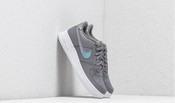 Nike Air Force 1 (GS) Gunsmoke/ Gunsmoke-White