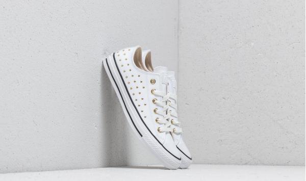 Converse Chuck Taylor All Star OX White/ White/ Gold