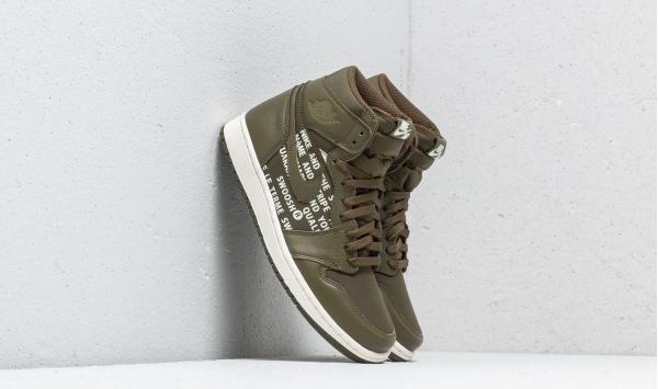 Air Jordan 1 Retro High OG Olive Canvas/ Sail