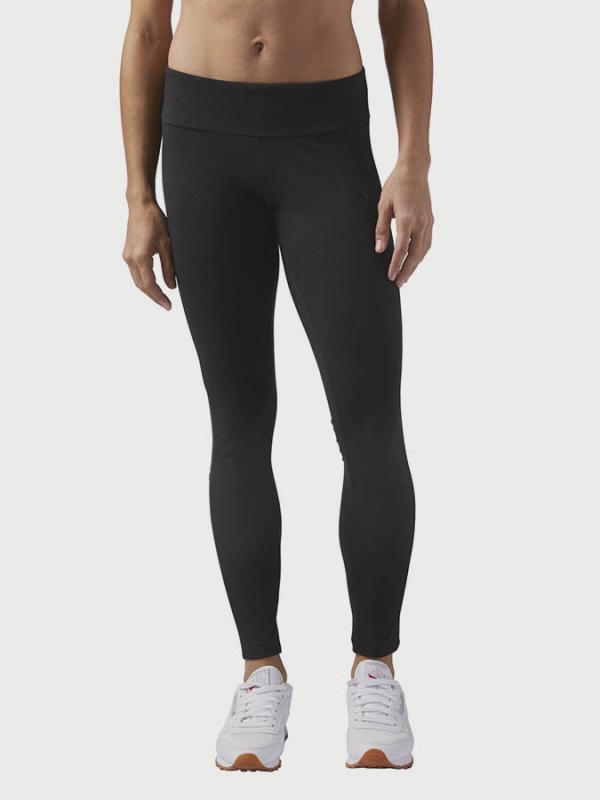Legíny Reebok F Logo Legging Černá
