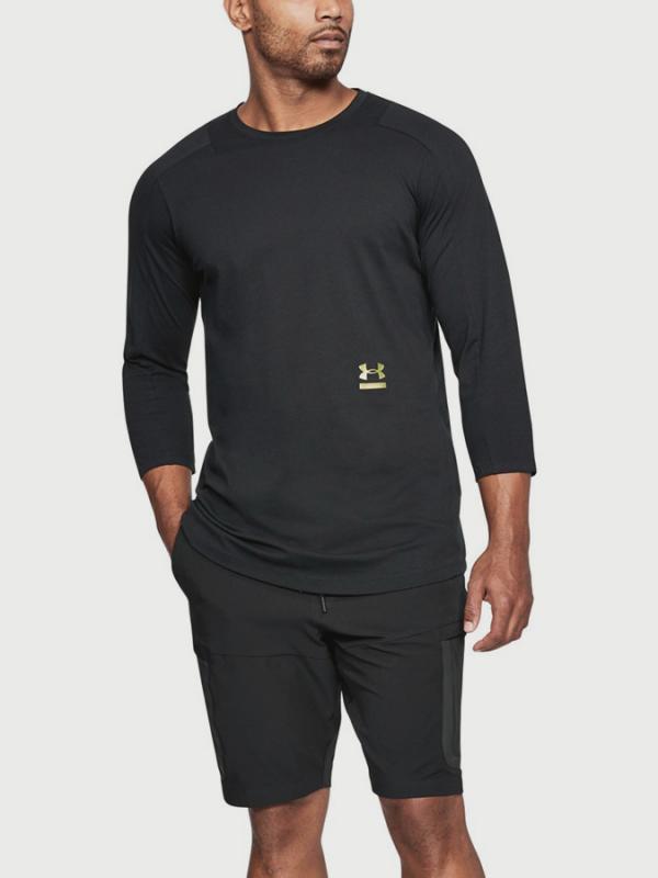 Tričko Under Armour Perpetl 3/4 Sleeve Černá