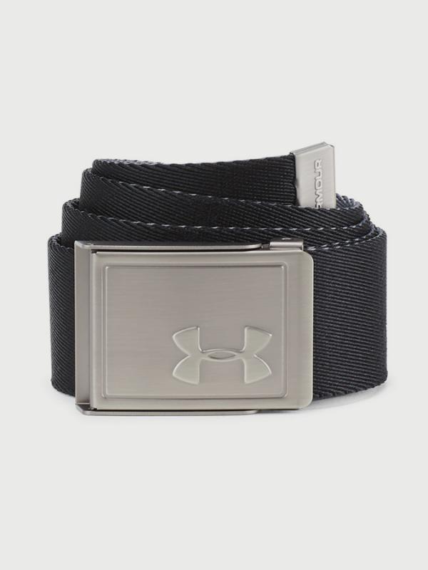 Pásek Under Armour Boy\'s Webbing 2.0 Belt Černá