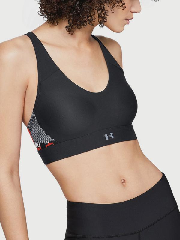 Podprsenka Under Armour Vanish Panel Print Černá
