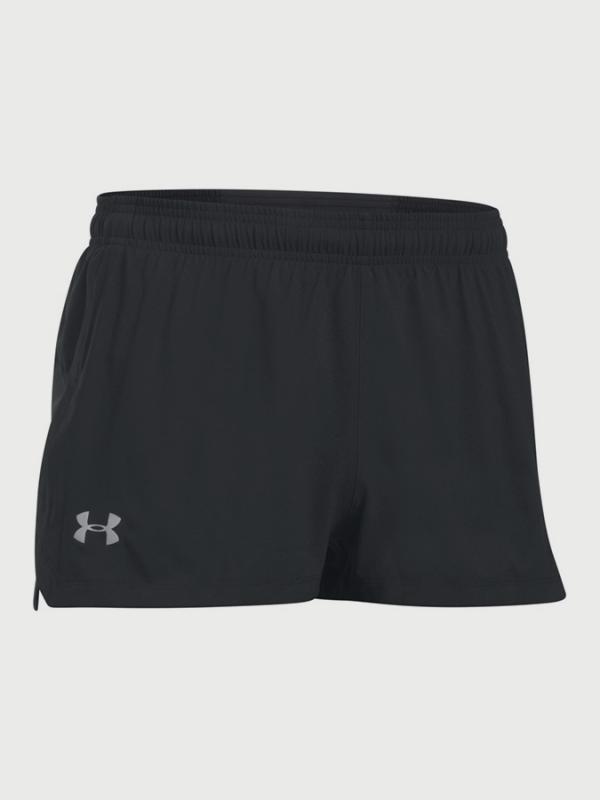Kraťasy Under Armour Launch Sw Split Short Černá