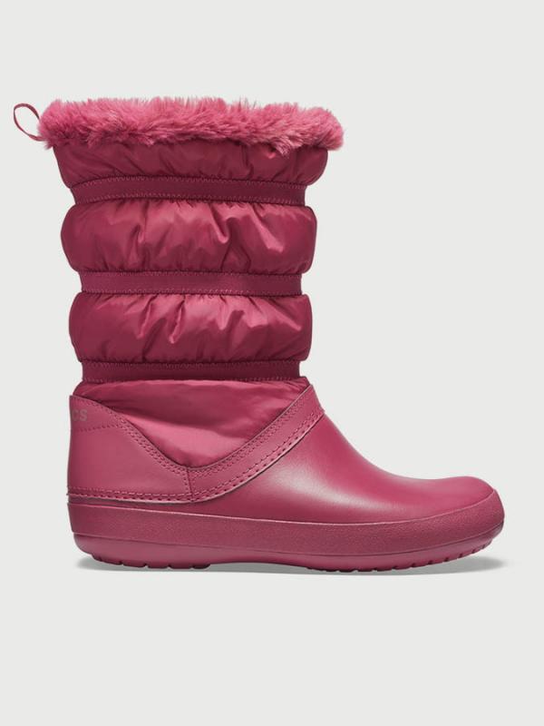 Boty Crocs Crocband Winter Boot Červená