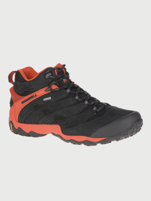 Boty Merrell Cham 7 Mid Gtx Černá
