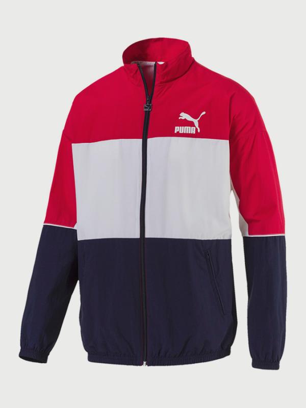 Bunda Puma Retro Woven Track Jacket Barevná
