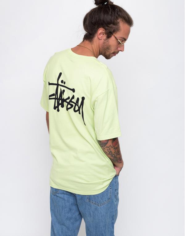 Stussy Basic pale green XL