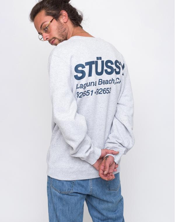 Stussy Surf & Sport ash heather XL