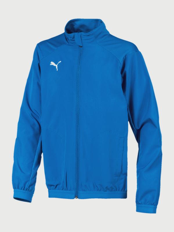 Mikina Puma LIGA Sideline Jacket Jr Modrá