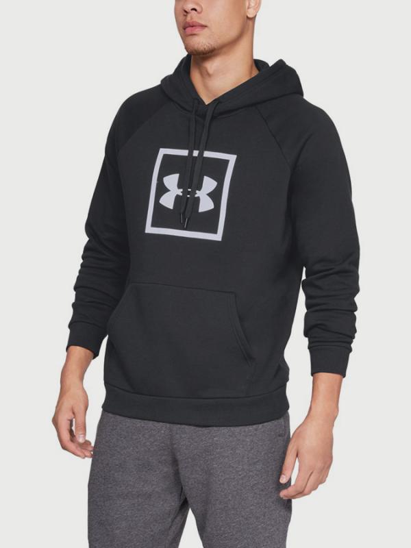 Mikina Under Armour Rival Fleece Logo Hoodie Černá