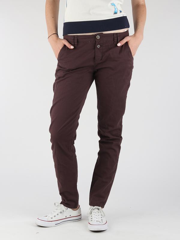 Kalhoty Terranova Pantalone Hnědá