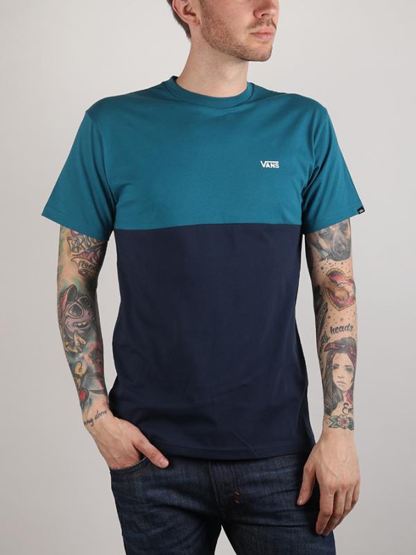 Tričko Vans MN Colorblock Tee Corsair/Dress Barevná