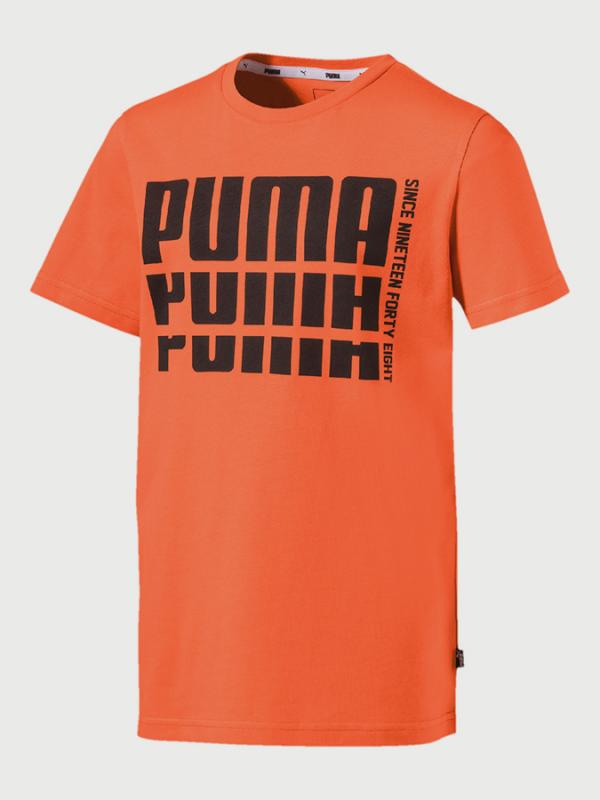 Tričko Puma Rebel Bold Basic Tee Oranžová