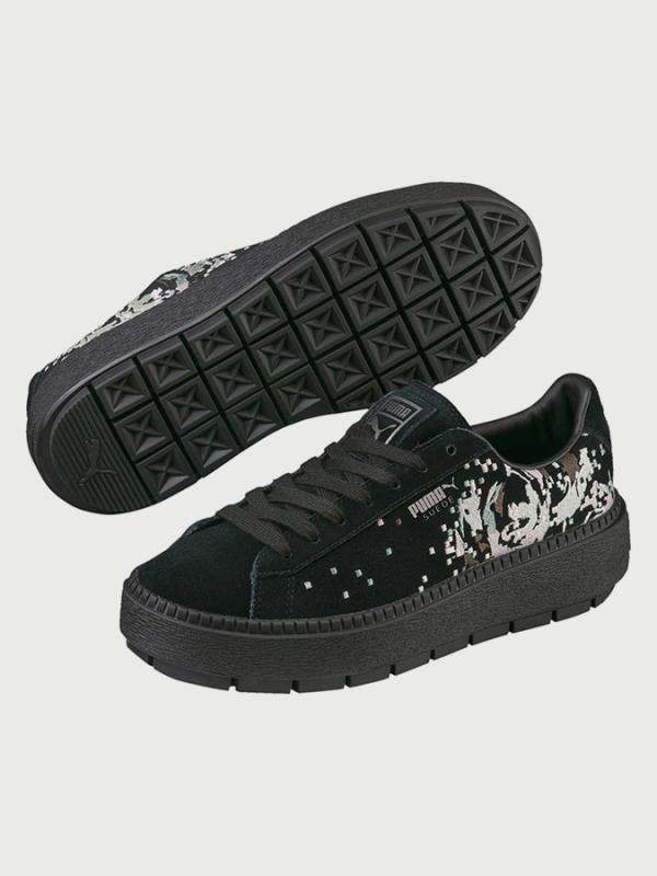 Boty Puma Platform Trace DigitEmb Wn s Černá
