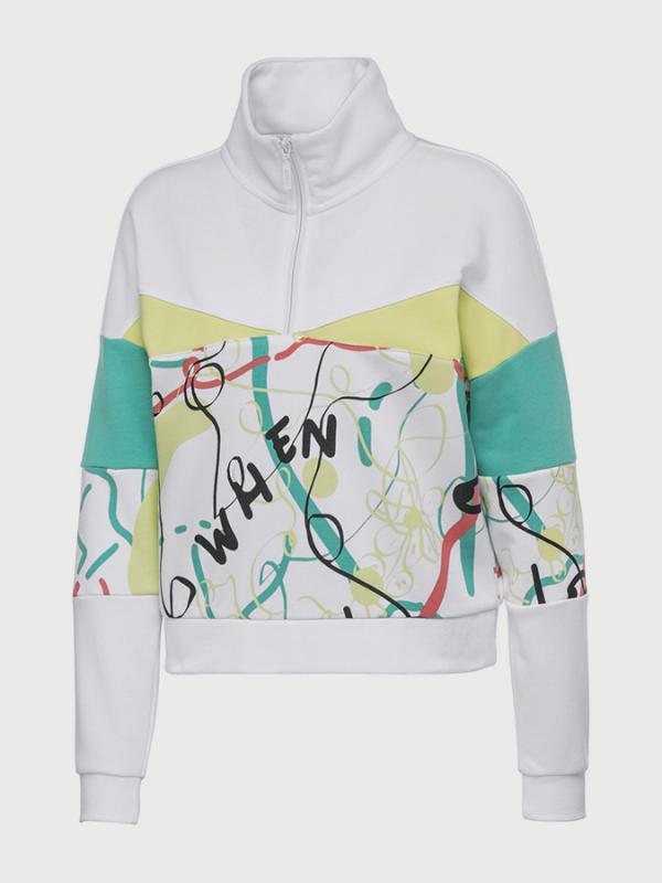 Mikina Puma x SHANTELL HZ Sweater Bílá