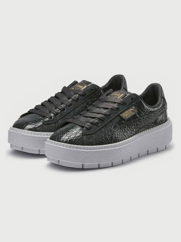 Boty Puma Platform Trace ExoticLuxWn s Černá