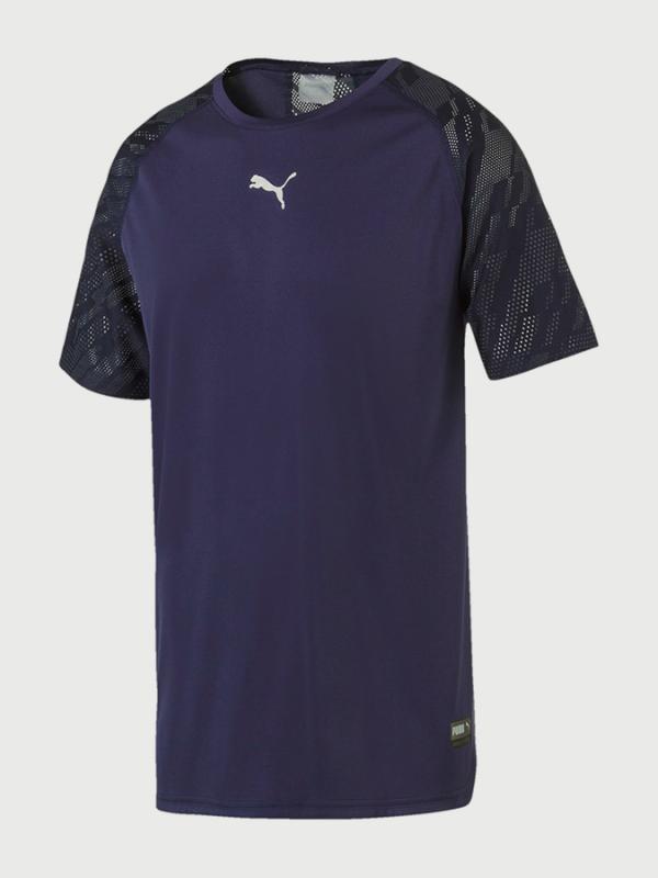 Tričko Puma VENT Graphic Tee Modrá