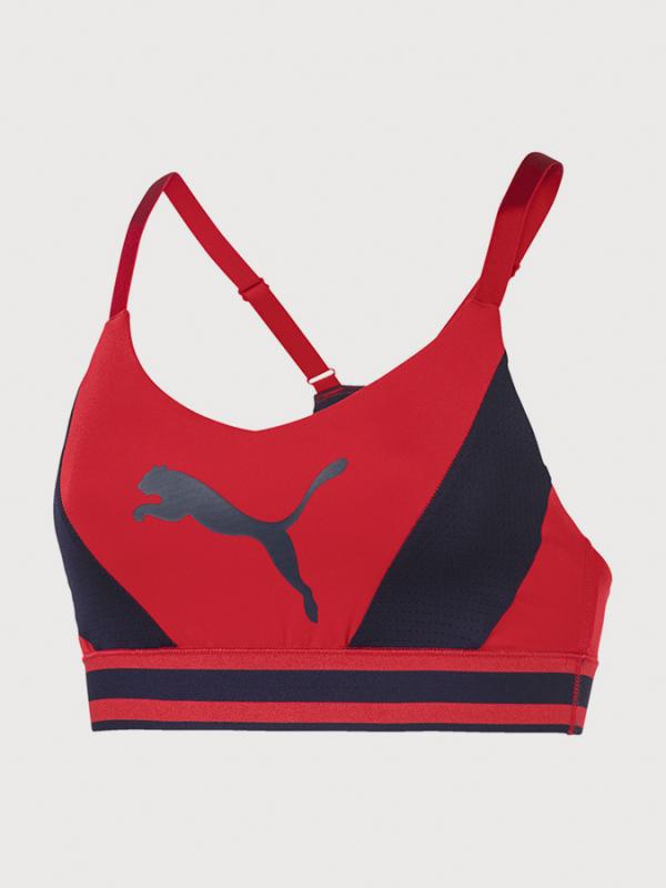 Podprsenka Puma Logo Bra M Červená