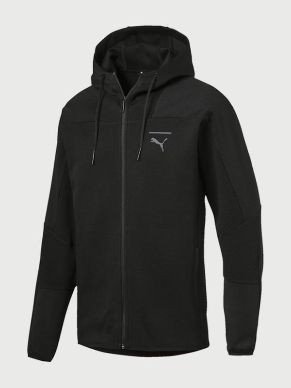 Mikina Puma Pace FZ Hoody Černá