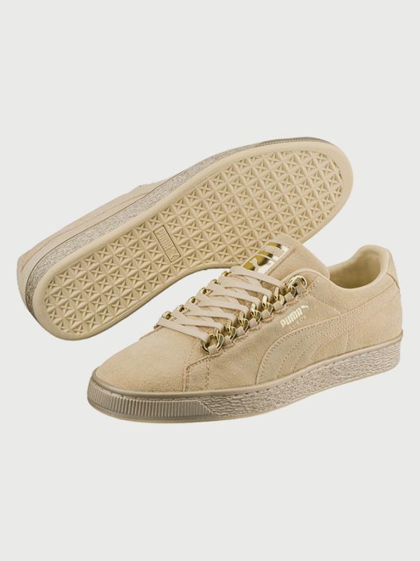 Boty Puma Suede Classic x Chain Béžová