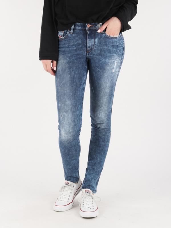 Džíny Diesel SKINZEE L.30 PANTALONI Modrá