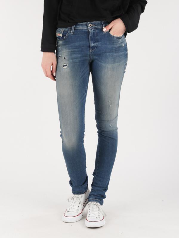 Džíny Diesel SKINZEE L.34 PANTALONI Modrá
