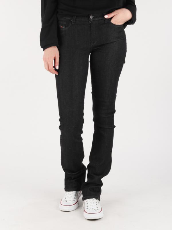 Džíny Diesel DORIS-B L.34 PANTALONI Černá