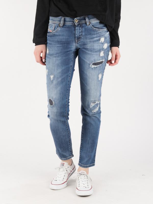 Džíny Diesel FRANCY L.30 PANTALONI Modrá