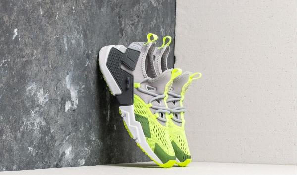 Nike Air Huarache Drift Breathe Wolf Grey/ Volt-Dark Grey-White